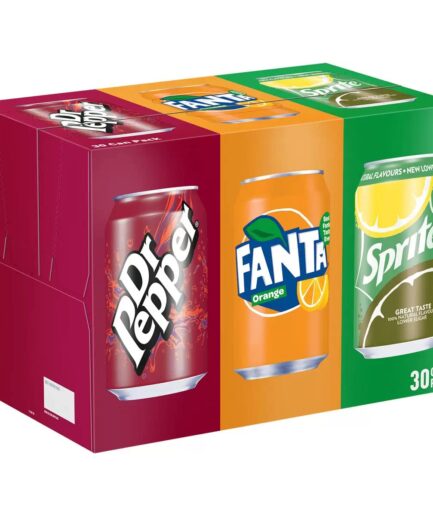 Pail of 15 Mixed Soft Drink